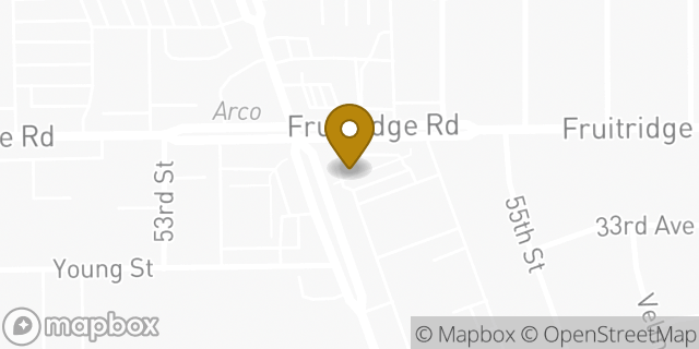 Map showing the location of Starbucks in Sacramento, CA 95824