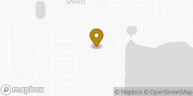Map showing the location of ATM Sheetz in Toledo, OH 43615