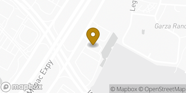 Map showing the location of Whataburger in Austin, TX 78749