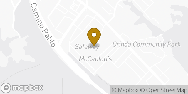 Map showing the location of Coinme in Orinda, CA 94563