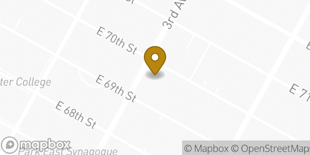Map showing the location of Target in New York, NY 10021