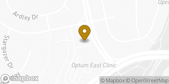 Map showing the location of Stetson Hills KinderCare in Colorado Springs, CO 80922