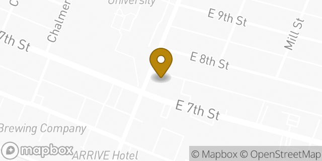 Map showing the location of EZPAWN in Austin, TX 78702