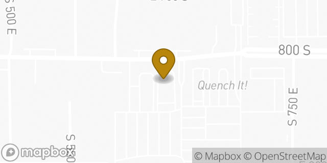 Map showing the location of McDonald's in Orem, UT 84097