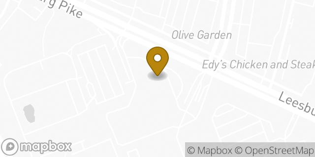 Map showing the location of Buffalo Wild Wings in Falls Church, VA 22041