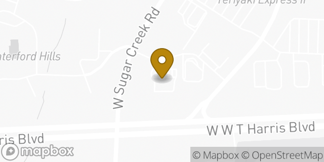 Map showing the location of Amazon Locker - Abbaco in Charlotte, NC 28269