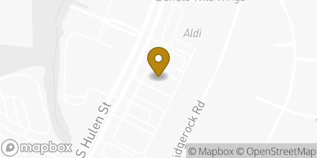 Map showing the location of AutoZone in Fort Worth, TX 76132