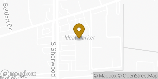 Map showing the location of Coinme in Baton Rouge, LA 70816