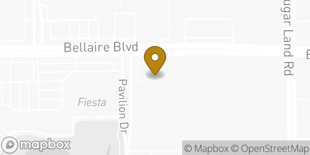 Map showing the location of AutoZone in Houston, TX 77083