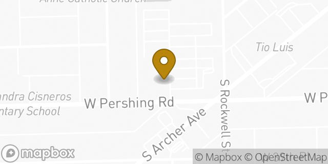 Map showing the location of Amazon Locker - Gumshoe in Chicago, IL 60632