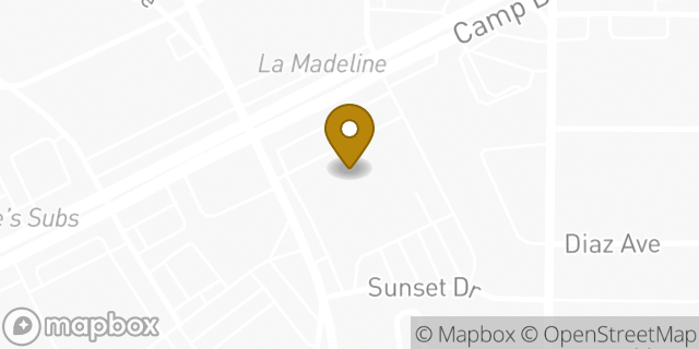 Map showing the location of Starbucks in Fort Worth, TX 76116