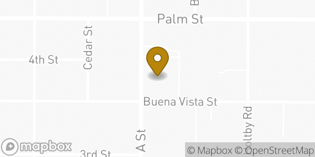Map showing the location of Church of Jesus Christ of Latter Day Saints in Bakersfield, CA 93304