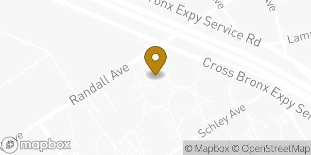 Map showing the location of Amazon Locker - Kampala in Bronx, NY 10465