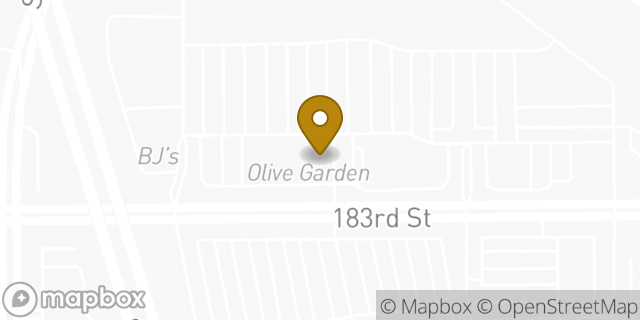Map showing the location of Olive Garden Italian Restaurant in Cerritos, CA 90703