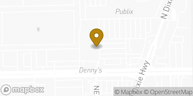 Map showing the location of Amazon Locker - Organization in Oakland Park, FL 33334
