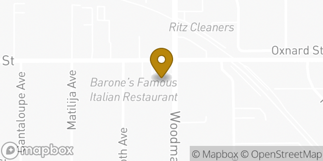 Map showing the location of 7-Eleven in Van Nuys, CA 91401