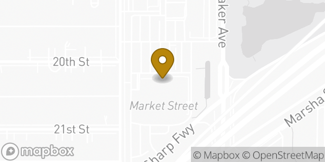 Map showing the location of Coinme in Lubbock, TX 79407