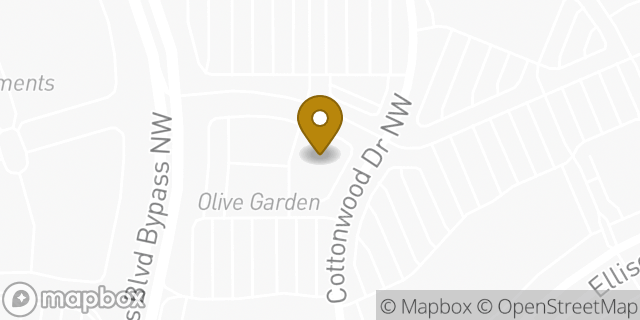 Map showing the location of Chuck E. Cheese in Albuquerque, NM 87114