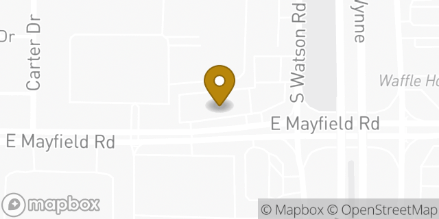 Map showing the location of Subway in Arlington, TX 76014