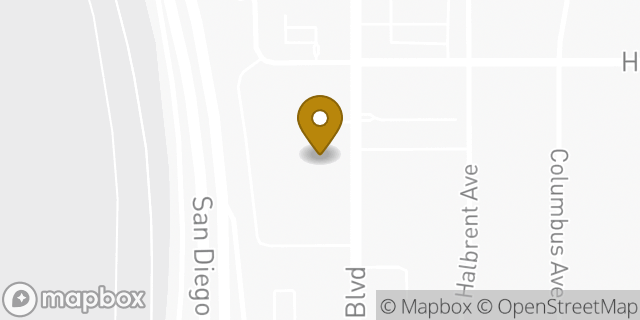 Map showing the location of CVS Beauty in Van Nuys, CA 91411