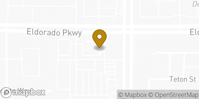 Map showing the location of Starbucks in Frisco, TX 75035