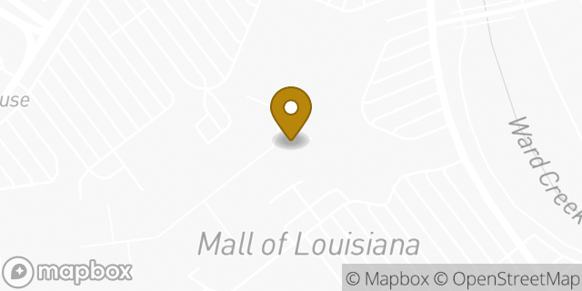 Map showing the location of Banana Republic in Baton Rouge, LA 70836