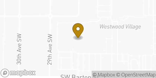 Map showing the location of Starbucks in Seattle, WA 98126