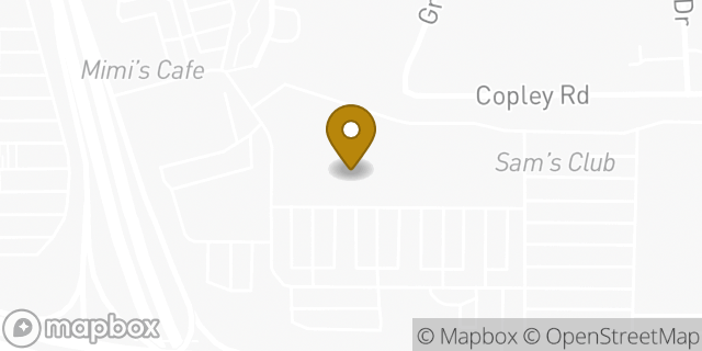 Map showing the location of Marshalls in Colorado Springs, CO 80920