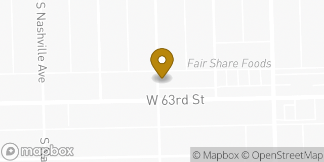 Map showing the location of Subway in Chicago, IL 60638