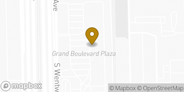 Map showing the location of Foot Locker in Chicago, IL 60609