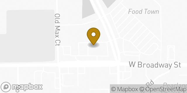 Map showing the location of AutoZone in Pearland, TX 77581