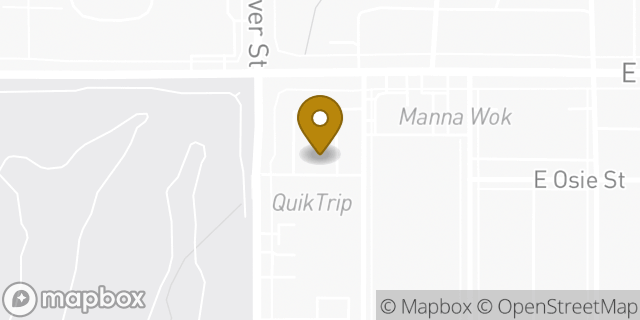 Map showing the location of QuikTrip in Wichita, KS 67218