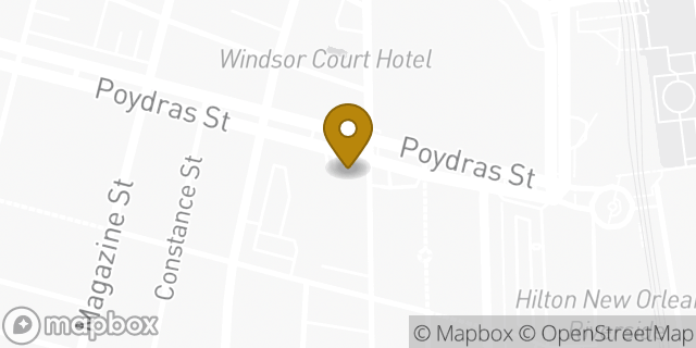 Map showing the location of Avis in New Orleans, LA 70130