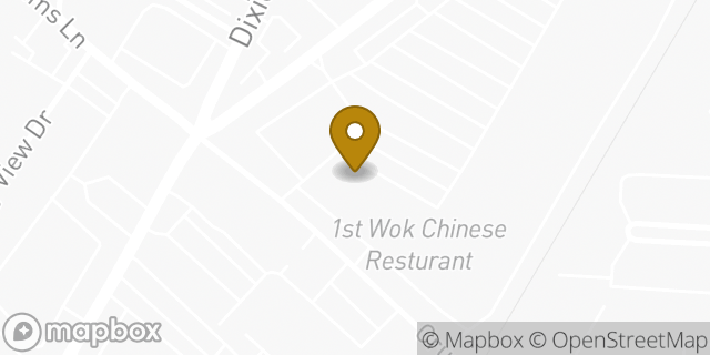 Map showing the location of Papa John's Pizza in Louisville, KY 40216