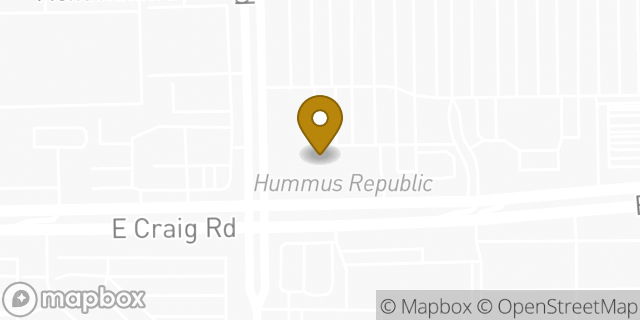 Map showing the location of Subway in North Las Vegas, NV 89030