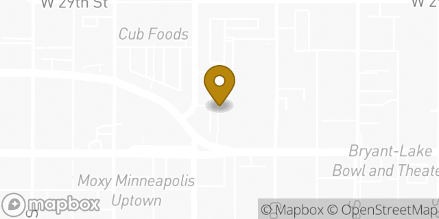 Map showing the location of ATM CVS in Minneapolis, MN