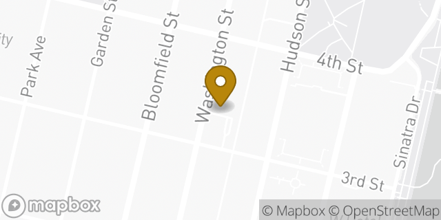 Map showing the location of Lululemon in Hoboken, NJ 07030