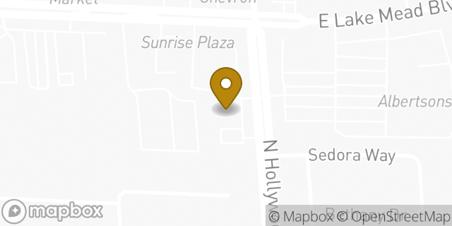 Map showing the location of AutoZone in Las Vegas, NV 89156