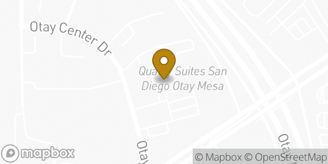 Map showing the location of AutoZone in San Diego, CA 92154