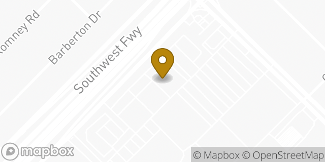 Map showing the location of Chipotle Mexican Grill in Houston, TX 77074