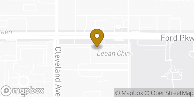 Map showing the location of Pearle Vision in St Paul, MN 55116