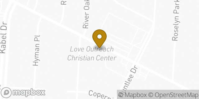 Map showing the location of Subway in New Orleans, LA 70131
