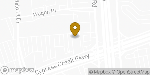 Map showing the location of The UPS Store in Houston, TX 77090