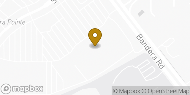 Map showing the location of WE Care Optometry in San Antonio, TX 78250