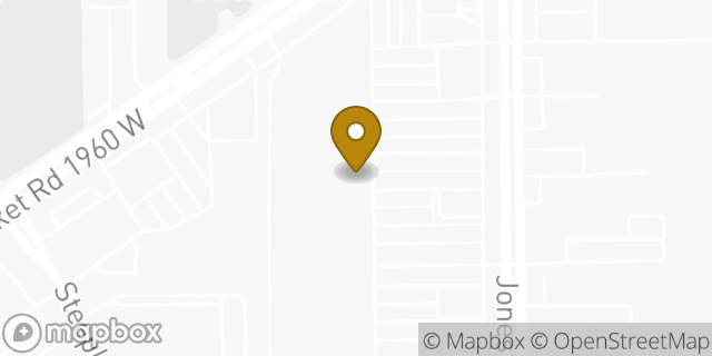 Map showing the location of Amazon Locker - Goda in Houston, TX 77065