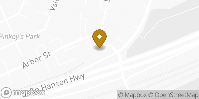 Map showing the location of Amazon Locker - Lea in Cheverly, MD 20785