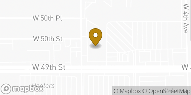 Map showing the location of Old Navy in Hialeah, FL 33012
