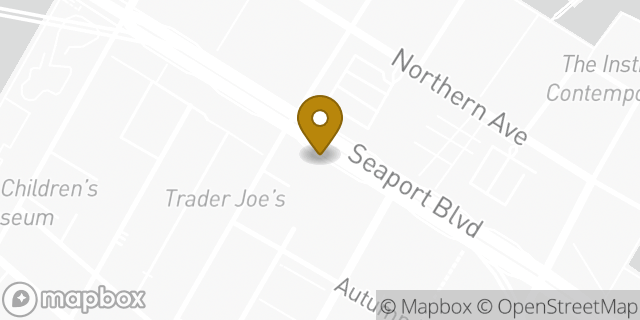 Map showing the location of Ben & Jerry's in Boston, MA 02210