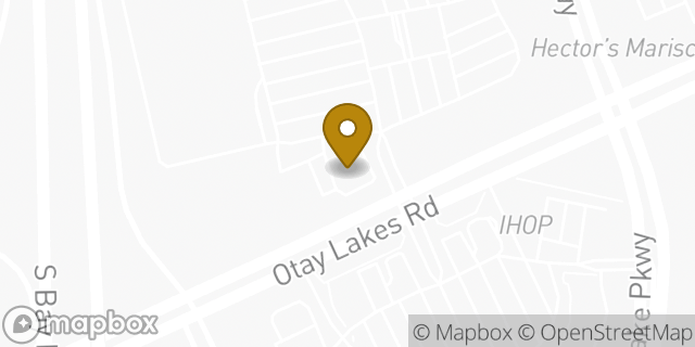 Map showing the location of Chase Bank in Chula Vista, CA 91915