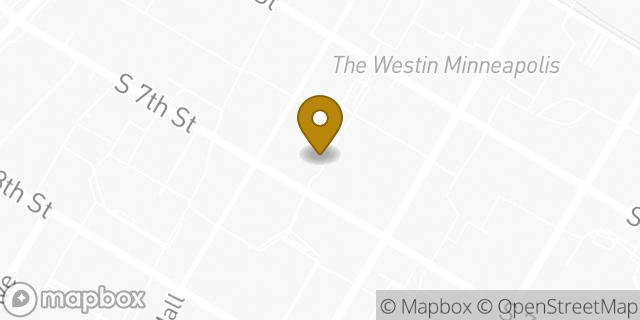 Map showing the location of ATM Walgreens in Minneapolis, MN